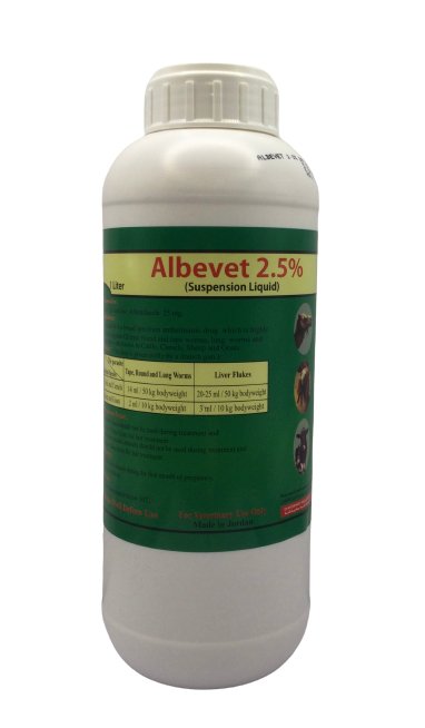 Albevet 2.5% 1L - Shopivet.com