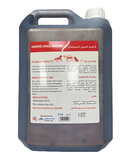 Amedone 2% Animal Shampoo 5 L - Shopivet.com