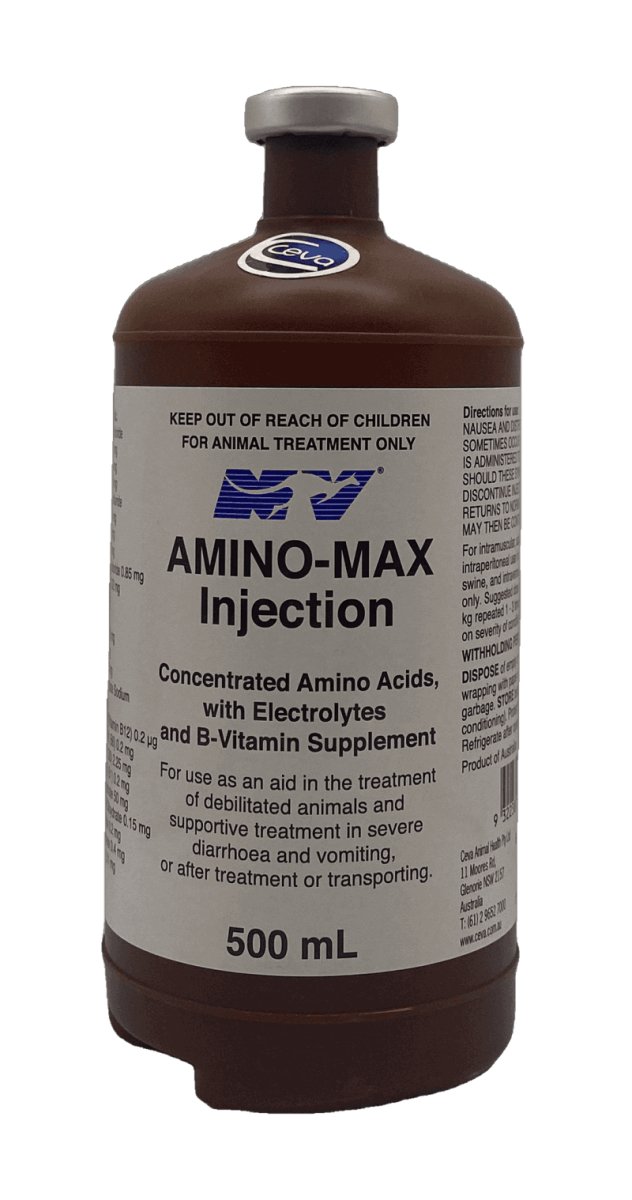 Amino-Max Injection 500 ml - Shopivet.com
