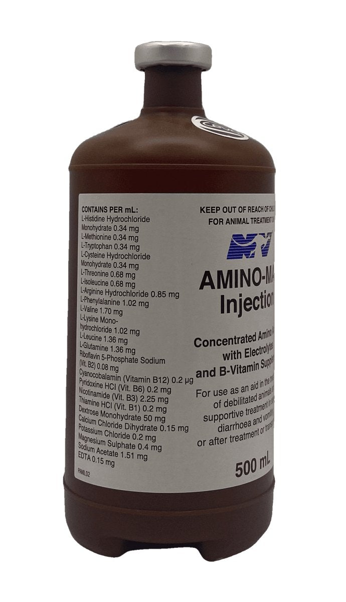Amino-Max Injection 500 ml - Shopivet.com