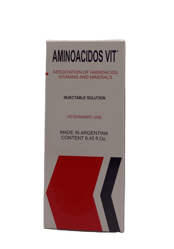 AMINOACIDOS VIT INJECTION 250ml - Shopivet.com