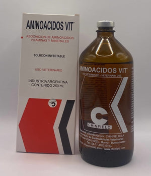 AMINOACIDOS VIT INJECTION 250ml - Shopivet.com