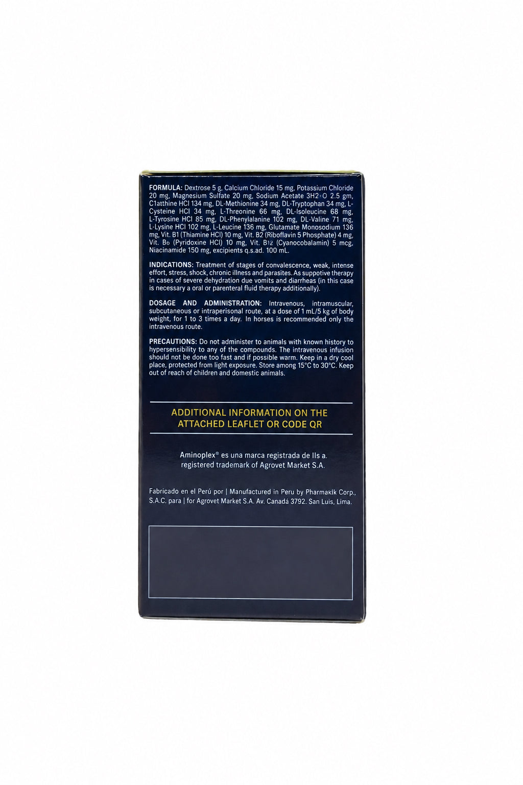 Aminoplex Forte 100ml - Shopivet.com