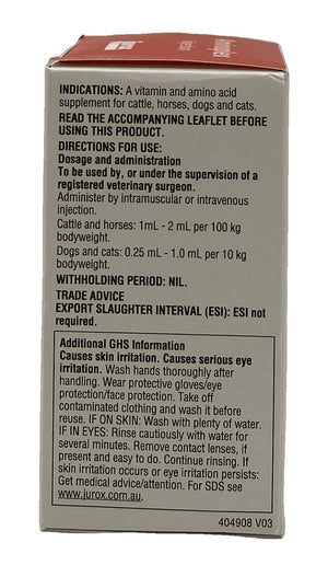 Aminoplex Injection 100 ml - Shopivet.com