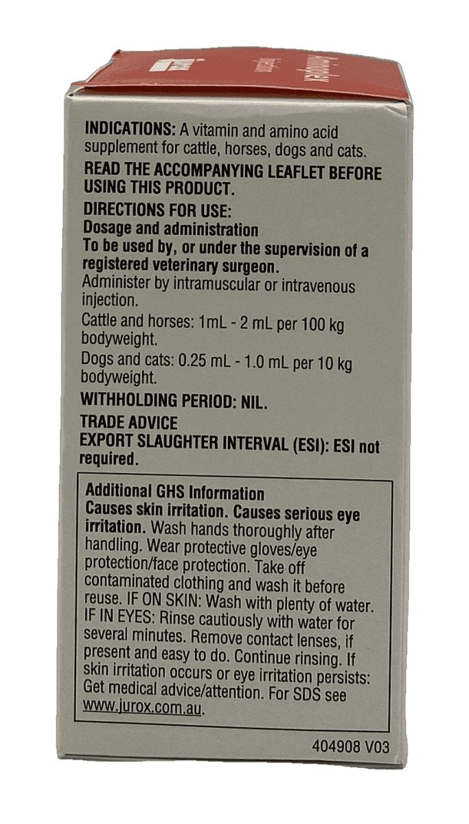 Aminoplex Injection 100 ml - Shopivet.com