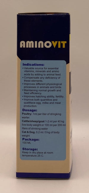 Aminovit 100 ml - Shopivet.com