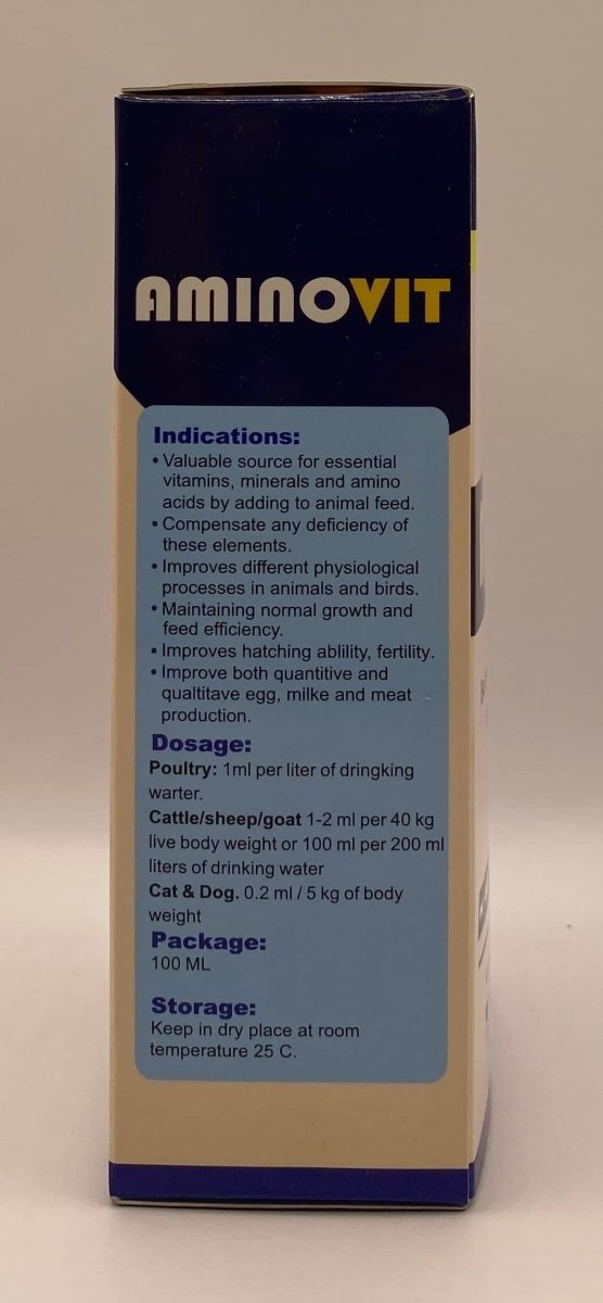 Aminovit 100 ml - Shopivet.com