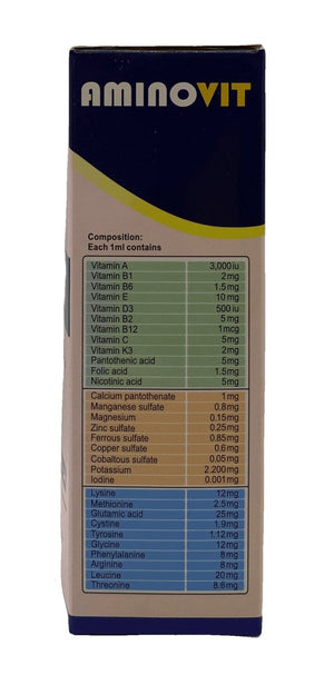Aminovit 100 ml - Shopivet.com