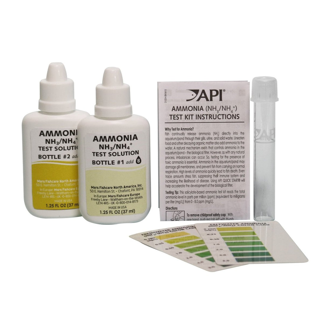 API AMMONIA TEST KIT, 130 COUNT - Shopivet.com