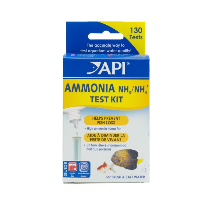 API AMMONIA TEST KIT, 130 COUNT - Shopivet.com