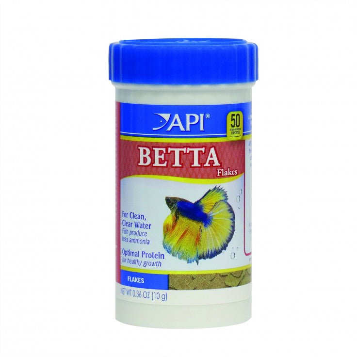 API BETTA FLAKES FISH FOOD, 0.36 OZ - Shopivet.com