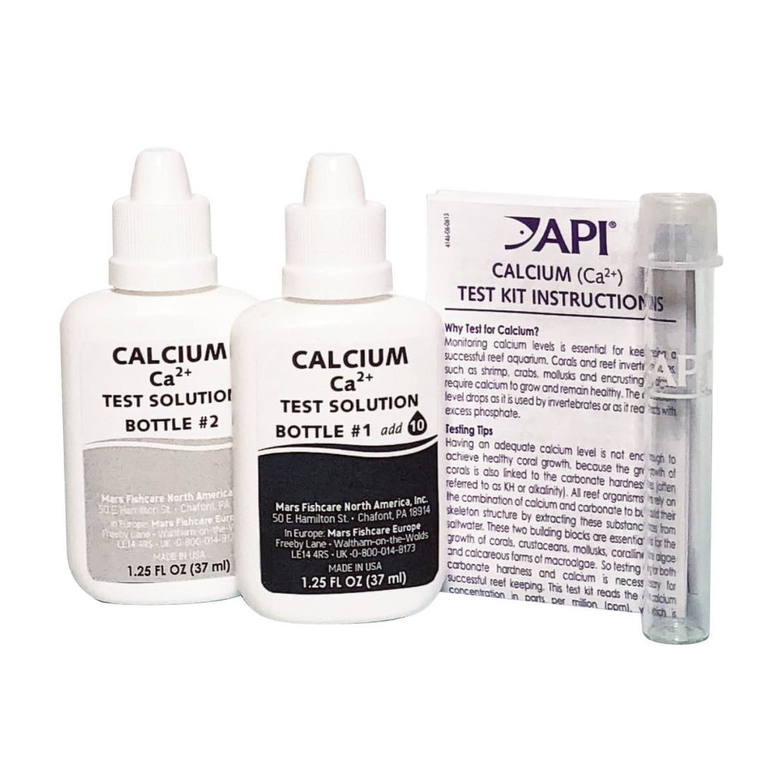 API CALCIUM SALTWATER AQUARIUM TEST KIT, 1 COUNT - Shopivet.com