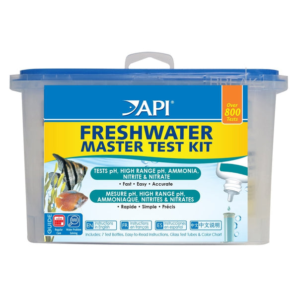 API FRESHWATER AQUARIUM MASTER TEST KIT, 800 COUNT - Shopivet.com