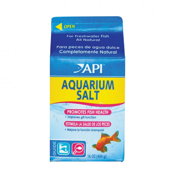 API FRESHWATER AQUARIUM SALT, 16 OZ - Shopivet.com