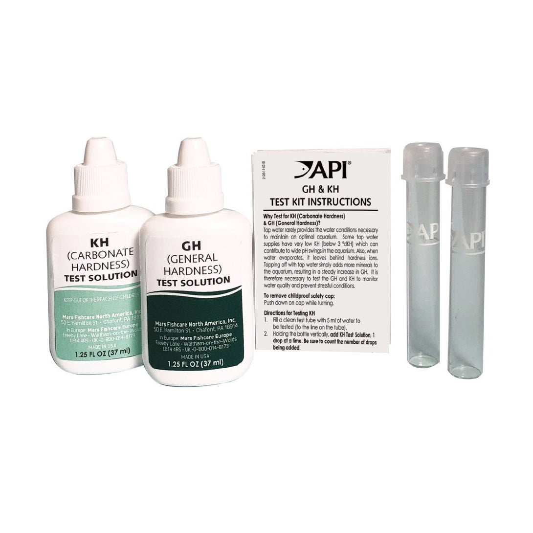 API GH & KH GENERAL & CARBONATE HARDNESS TEST KIT - Shopivet.com