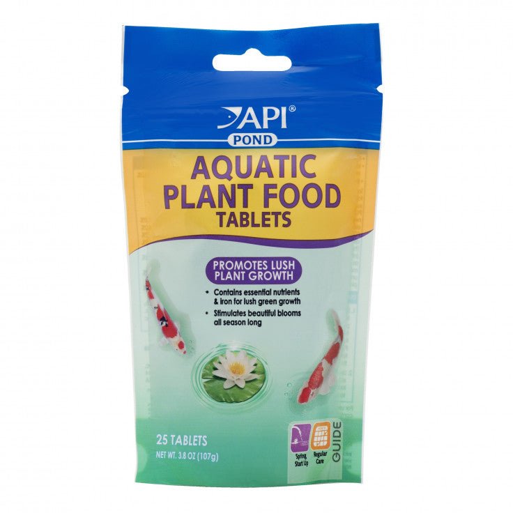 API POND AQUATIC PLANT FOOD TABLET, 25 TABS - Shopivet.com