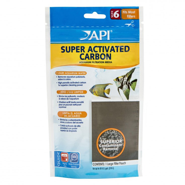 API SUPER ACTIVATED CARBON POUCH, SIZE 6 - Shopivet.com