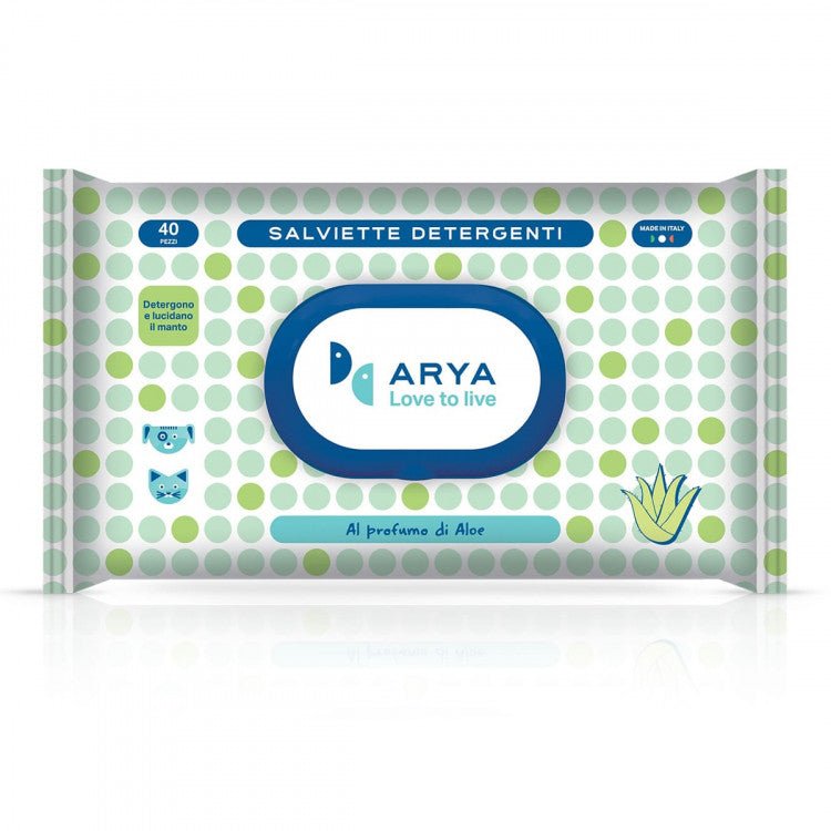 ARYA Wet Wipes Aloe - Shopivet.com