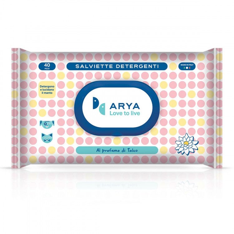 ARYA Wet Wipes Talc - Shopivet.com