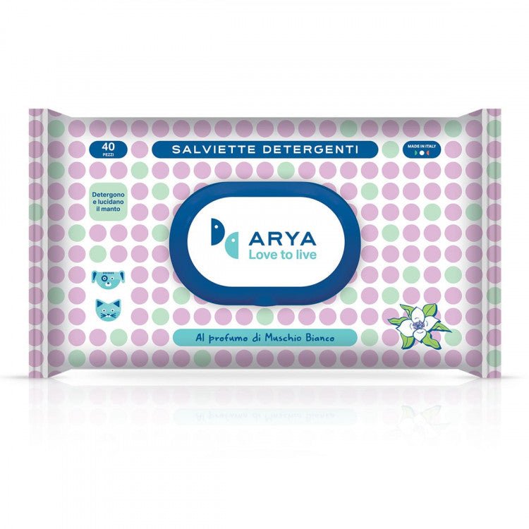 ARYA Wet Wipes White Musk - Shopivet.com