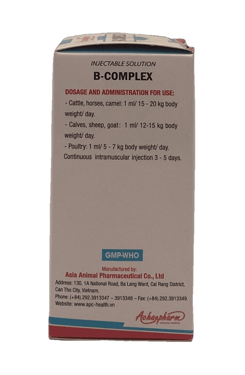 B-COMPLEX Achaapharm100ml - Shopivet.com