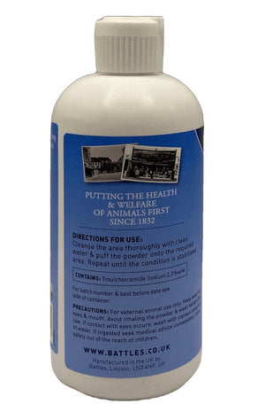 Battles veterinary wound powder 125gm - Shopivet.com