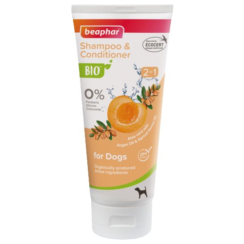 Bio Cosmetic 2 in 1 Dog Shampoo 200 ml - Shopivet.com
