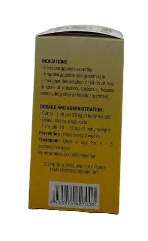 BIO-HEPATOL+B12 injection 100ml - Shopivet.com