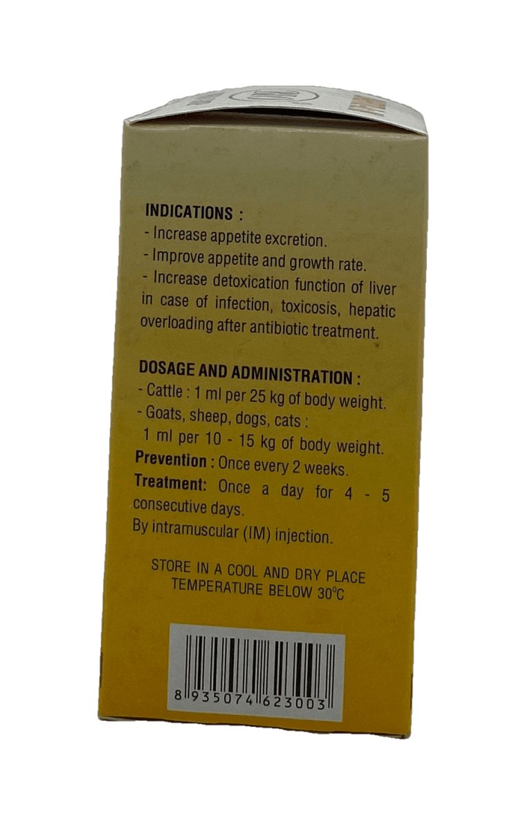 BIO-HEPATOL+B12 injection 100ml - Shopivet.com