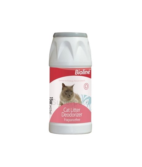 Bioline Cat Litter Deodorizer 425g - Shopivet.com