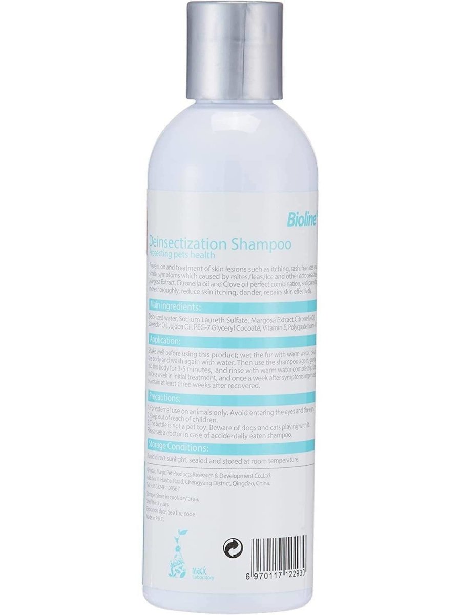 Bioline Deinsectization Shampoo - Shopivet.com