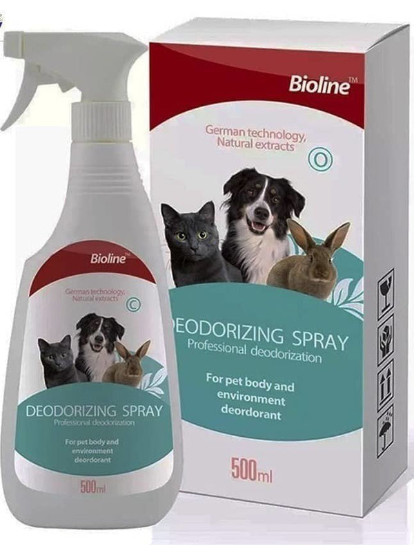 Bioline Deodorizing spray 500ml - Shopivet.com