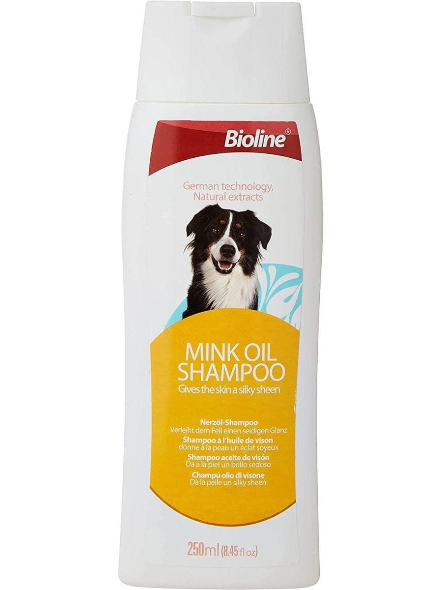 Bioline Mink Oil Shampoo 250 - Shopivet.com