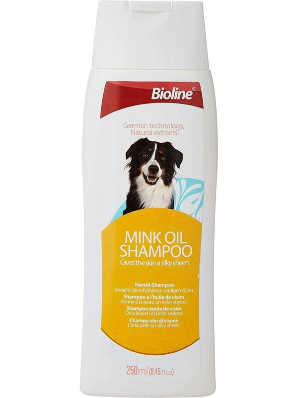 Bioline Mink Oil Shampoo 250 - Shopivet.com
