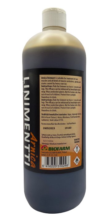 Black Horse ARNICA LINIMENTTI 1Liter - Shopivet.com
