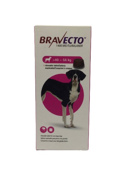 Bravecto Chewable Tab 1400mg - Shopivet.com