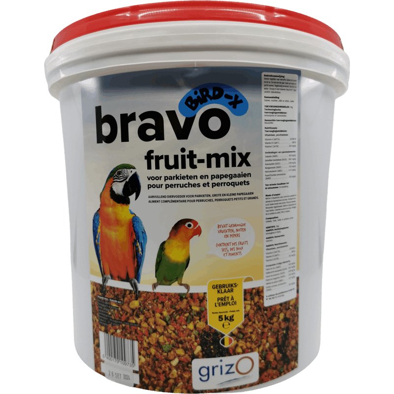 Bravo Fruit Mix 5kg - Shopivet.com