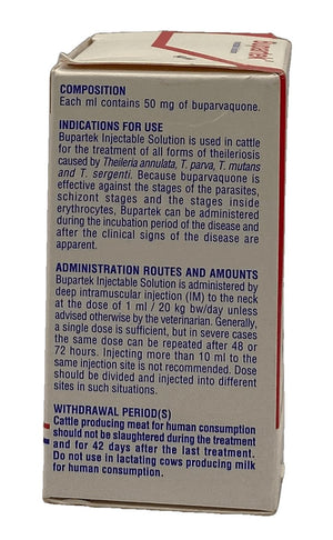 Bupartek 50 ml - Shopivet.com
