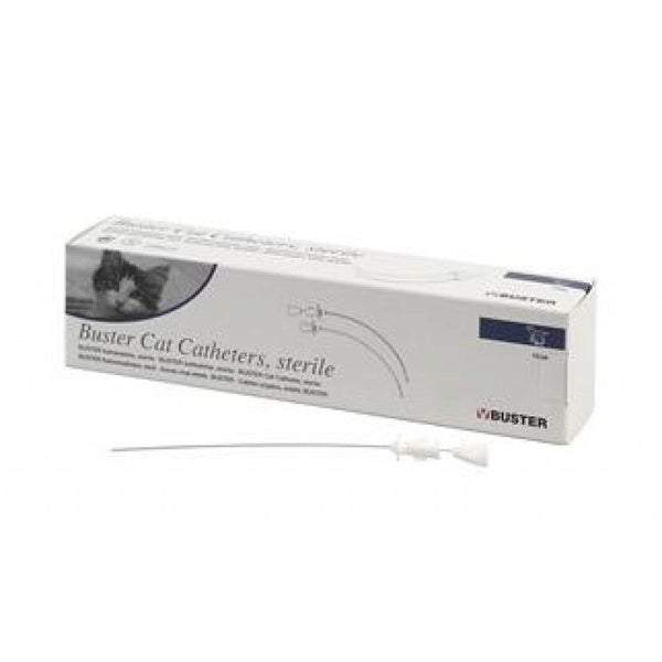 BUSTER CAT CATHETER WITH STYLET STERILE, 1.3 X 130 MM, 12/PK قسطرة بوستر - Shopivet.com