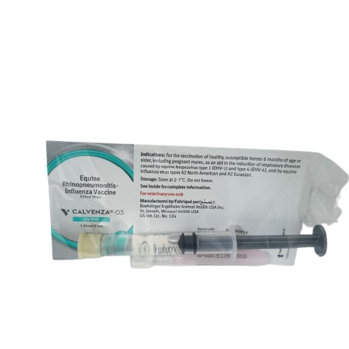 Calvenza-03 Equine Rhinopneumonitis-Influenza Vaccine 2ml - Shopivet.com