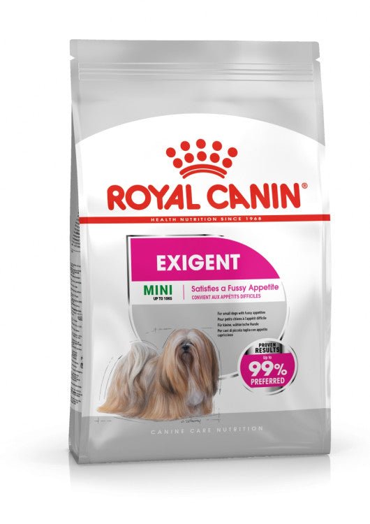 Canine Care Nutrition Exigent Mini 3 KG - Shopivet.com