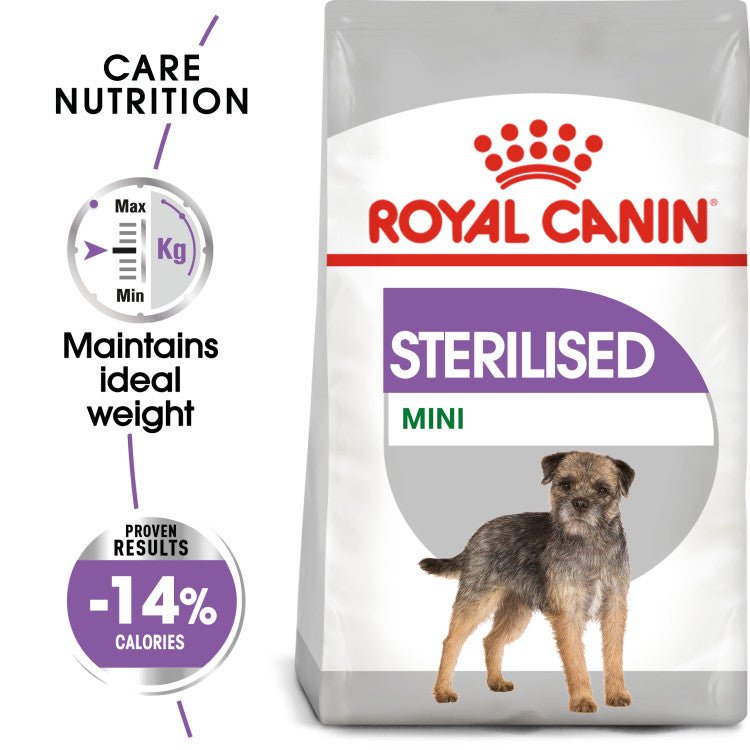 Canine Care Nutrition Mini Sterilized Adult 3 KG - Shopivet.com