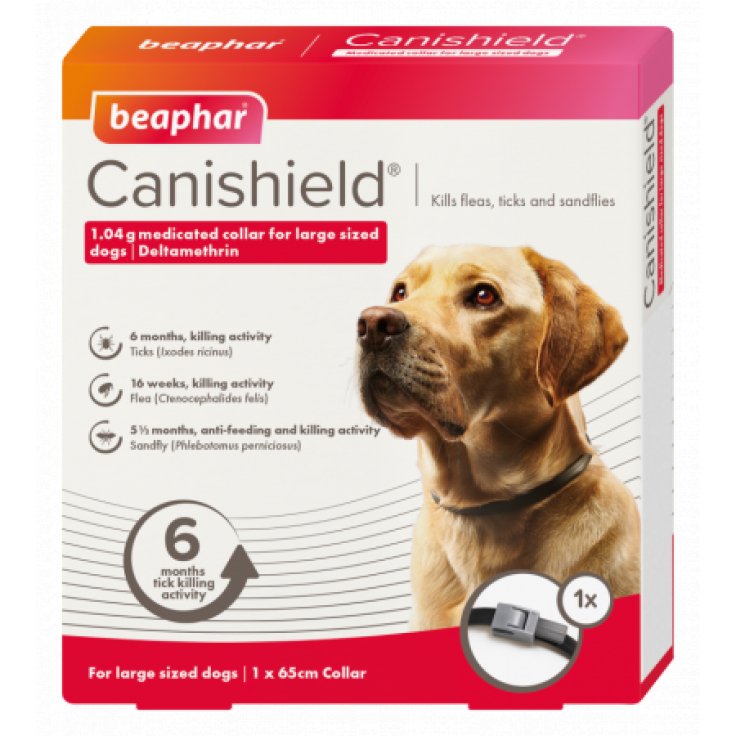 CANISHIELD FLEA & TICK COLLAR (DELTAMETHRIN) - LARGE DOGS - Shopivet.com