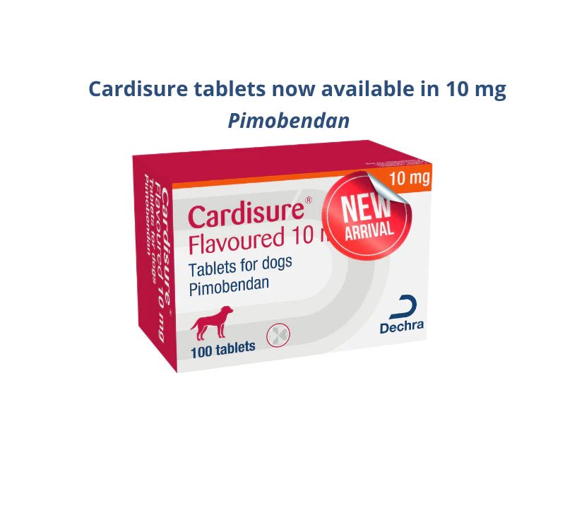 Cardisure® flavoured (Pimobendan) 10mg 100 Tablets - Shopivet.com