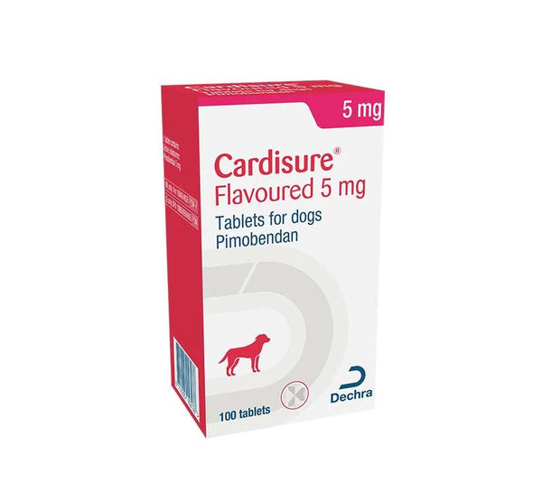 Cardisure® flavoured (Pimobendan) 5mg 100 Tablets - Shopivet.com