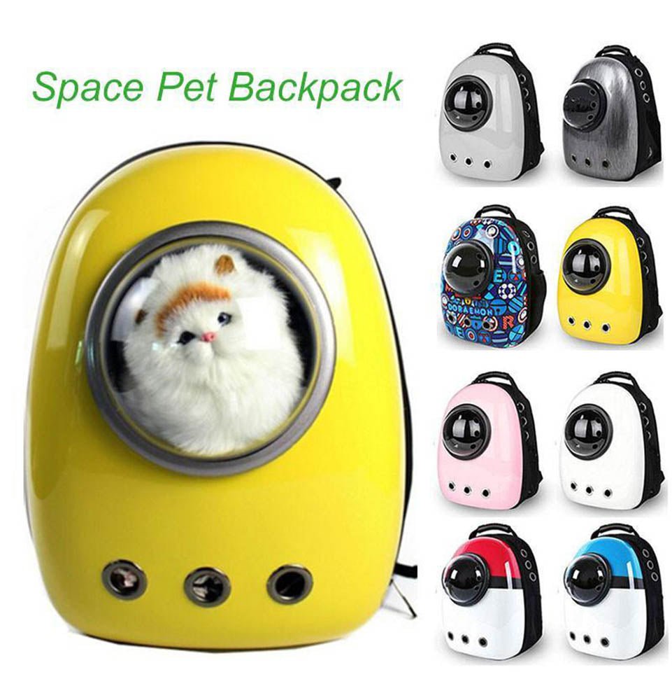 Cat Dog Carrier & Travel Backpack Astronaut Capsule Carrier Pet Carrier Portable Breathable Cute Solid - Shopivet.com