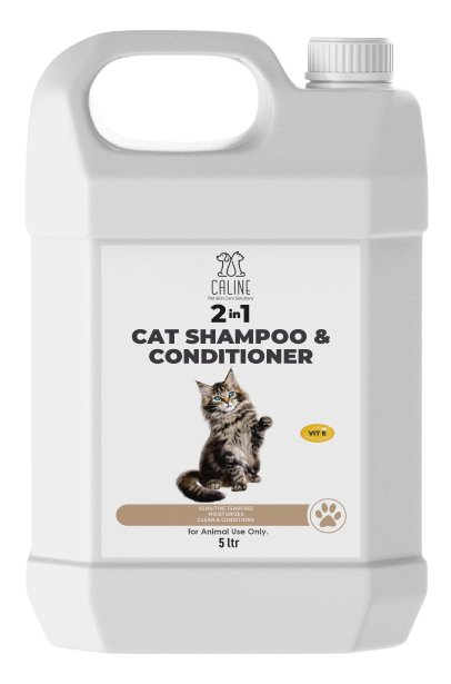 cat shampoo & conditioner 2 In 1 5Liter - Shopivet.com