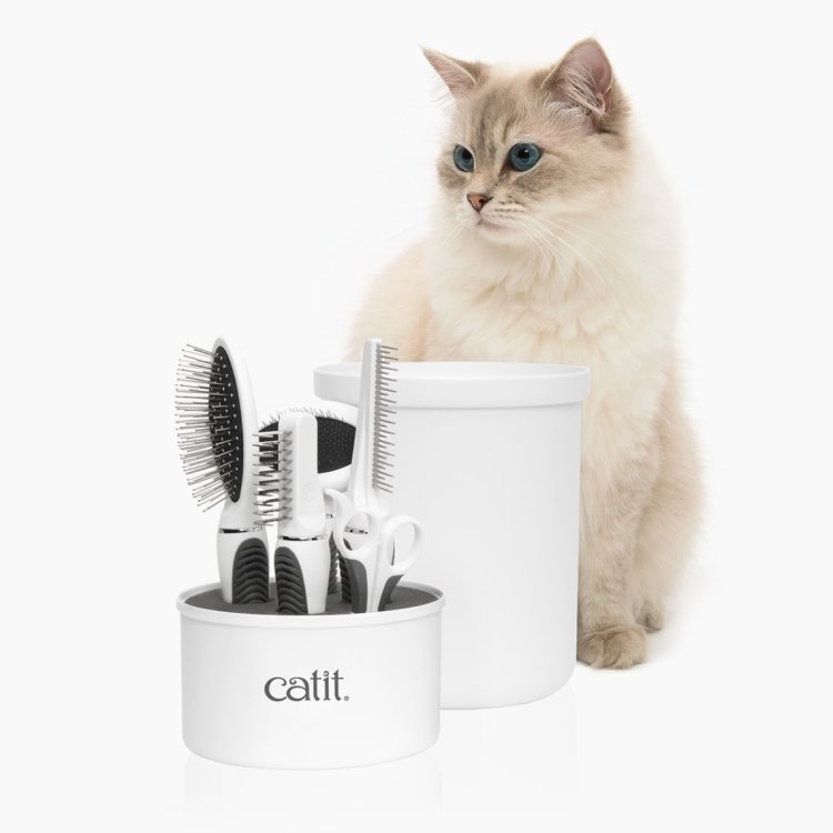 Catit Longhair Grooming Kit - Shopivet.com
