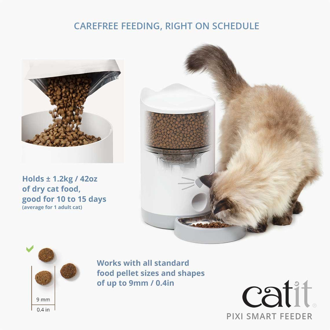 CATIT PIXI SMART DRY FOOD FEEDER - Shopivet.com