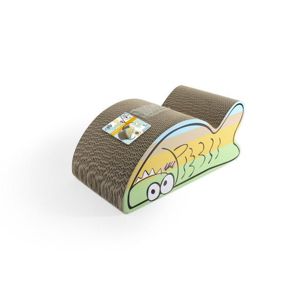 Catoon Belly Rubbing Fish Scratcher - Shopivet.com